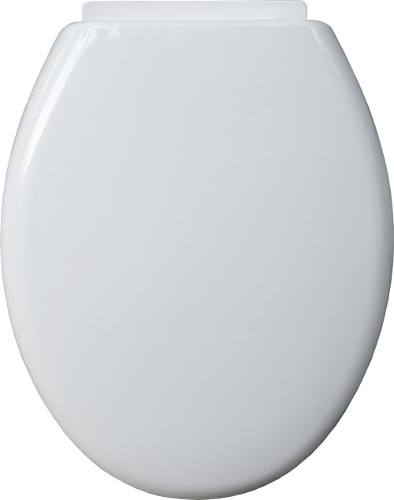 Κάλυμμα τουαλέτας λευκό πλαστικό με ομαλό κατέβασμα